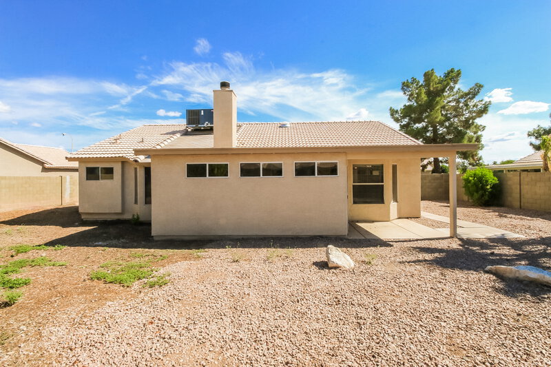 2,550/Mo, 1620 E Golden Ln Chandler, AZ 85225 Rear View