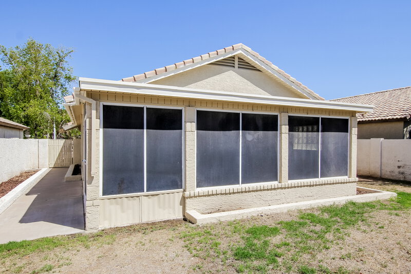2,410/Mo, 1310 N Blackstone Dr Chandler, AZ 85224 Rear View