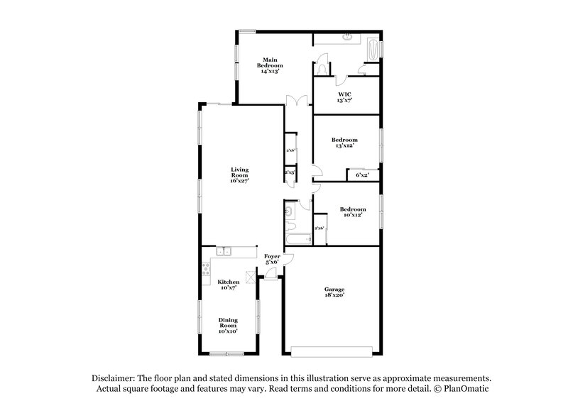 2,415/Mo, 3834 E Longhorn Dr Gilbert, AZ 85297 Floor Plan View