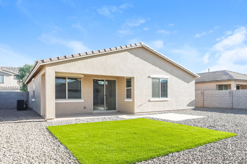 1,980/Mo, 2282 W Arroyo Way Queen Creek, AZ 85142 Rear View