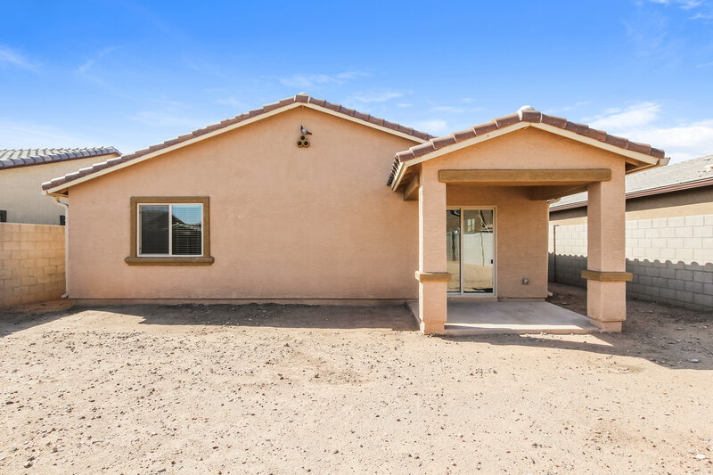 1,655/Mo, 25832 W Samantha Way Buckeye, AZ 85326 Rear View 2