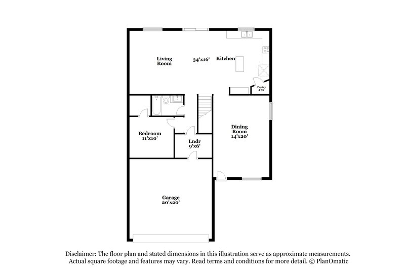 2,545/Mo, 3033 W Grenadine Rd Phoenix, AZ 85041 Floor Plan View 2