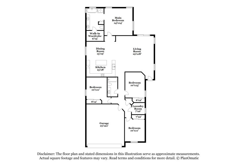 2,110/Mo, 20967 E Desert Hills Blvd Queen Creek, AZ 85142 Floor Plan View