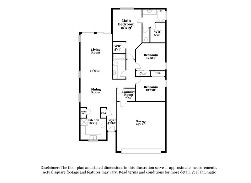 0/Mo, 1072 S 177th Dr # A1 Goodyear, AZ 85338 Floor Plan View