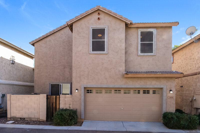 1,965/Mo, 5416 W Fulton St Phoenix, AZ 85043 Rear View