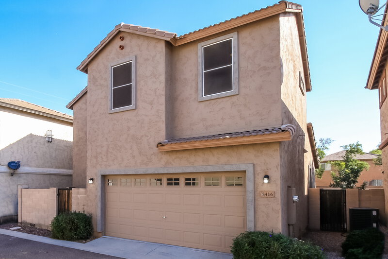 1,965/Mo, 5416 W Fulton St Phoenix, AZ 85043 Rear View 2