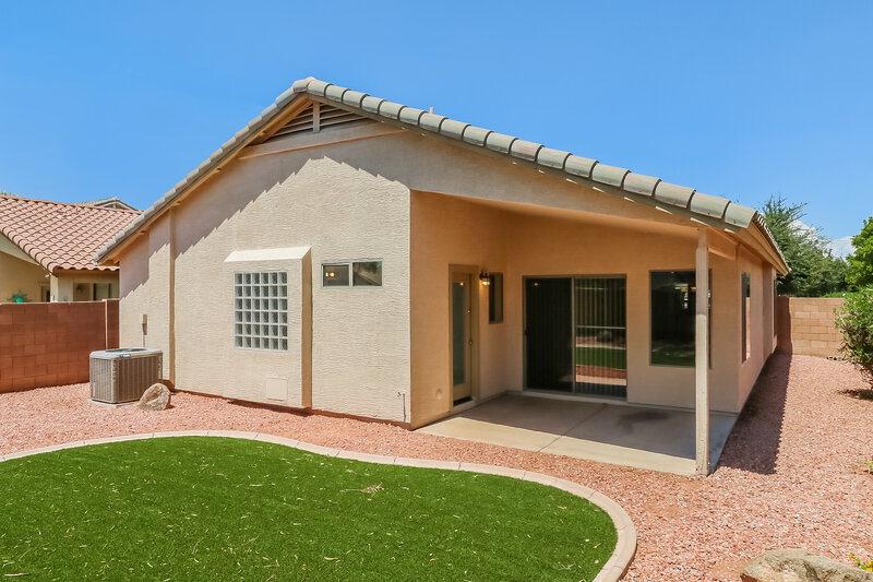 1,950/Mo, 15881 W Latham St Goodyear, AZ 85338 Rear View