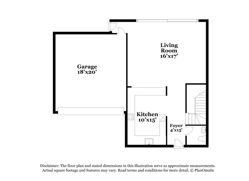 2,825/Mo, 4138 E Pony Ln Gilbert, AZ 85295 Floor Plan View