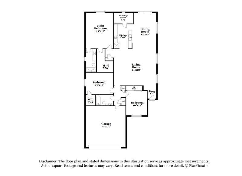1,585/Mo, 751 E Horizon Heights Dr San Tan Valley, AZ 85143 Floor Plan View