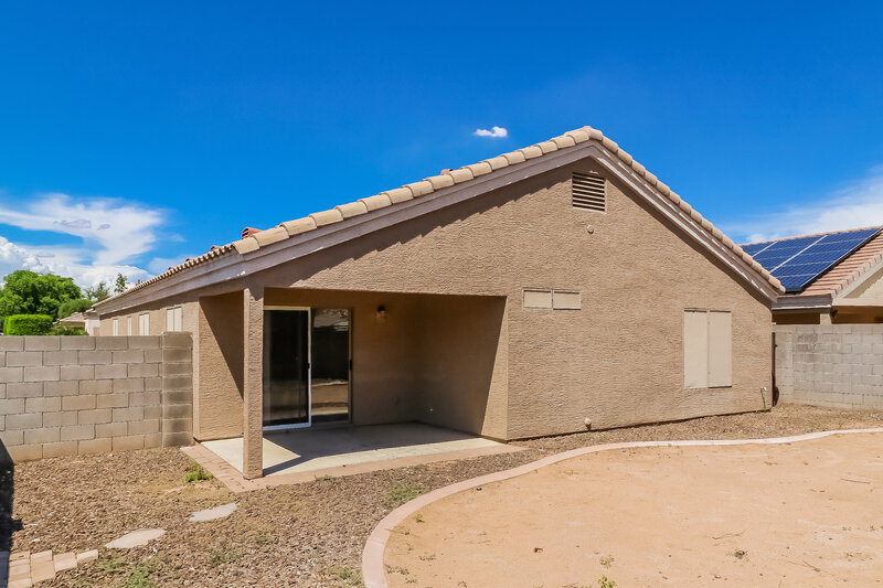 1,860/Mo, 13053 W Redfield Rd El Mirage, AZ 85335 Rear View