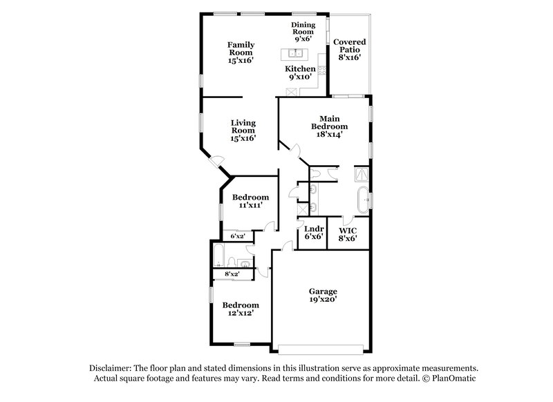 2,315/Mo, 3453 W Webster Ct Anthem, AZ 85086 Floorplan View