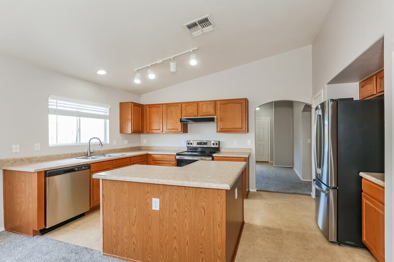 1,760/Mo, 22332 W Lasso Ln Buckeye, AZ 85326 Kitchen View 2