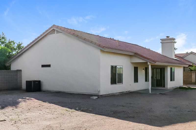 1,840/Mo, 3616 N Copenhagen Dr Avondale, AZ 85392 Rear View