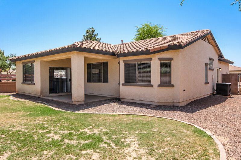 2,455/Mo, 18782 E Kingbird Dr Queen Creek, AZ 85142 Rear View 2