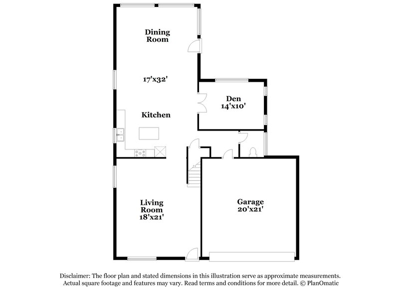 2,785/Mo, 19072 E Swan Dr Queen Creek, AZ 85142 Floor Plan View