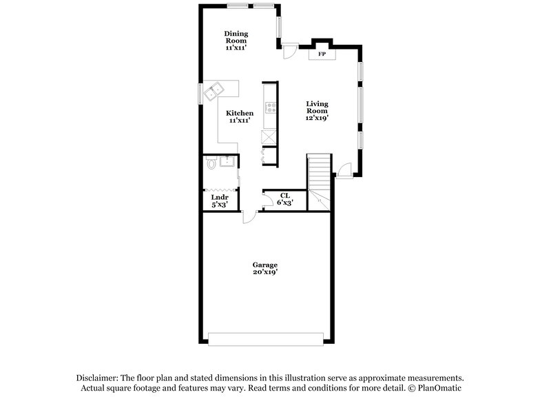 2,340/Mo, 4910 W Marco Polo Rd Glendale, AZ 85308 Floor Plan View