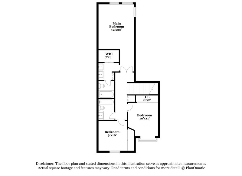 2,340/Mo, 4910 W Marco Polo Rd Glendale, AZ 85308 Floor Plan View 2