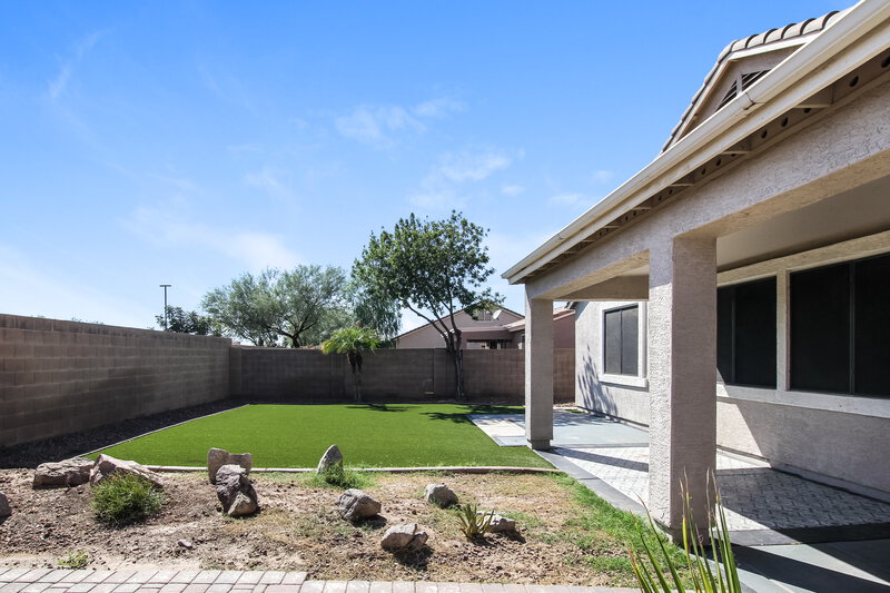 2,475/Mo, 3373 E Santa Fe Ln Gilbert, AZ 85297 Rear View