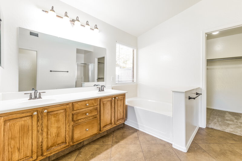 3,000/Mo, 1380 E Sheffield Ave Gilbert, AZ 85296 Main Bathroom View