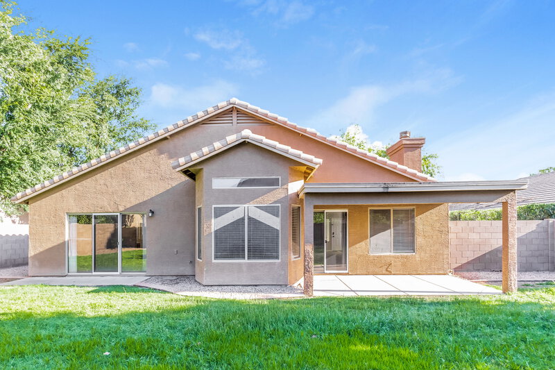 3,000/Mo, 1380 E Sheffield Ave Gilbert, AZ 85296 Rear View