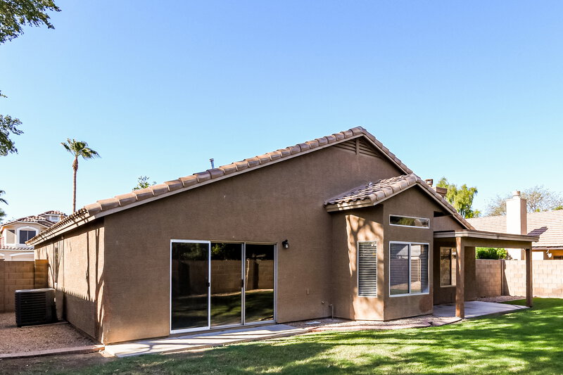 2,825/Mo, 1380 E Sheffield Ave Gilbert, AZ 85296 Rear View