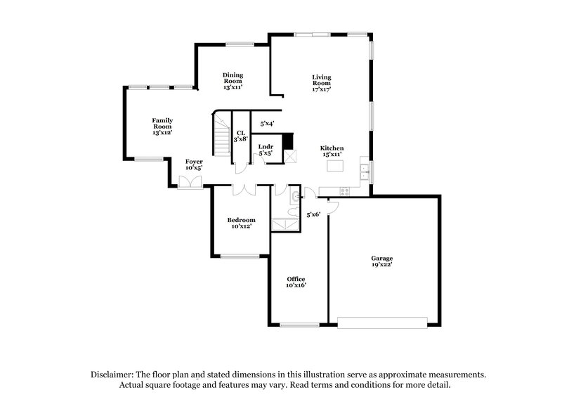 3,210/Mo, 919 W Juanita Ave Gilbert, AZ 85233 Floor Plan View