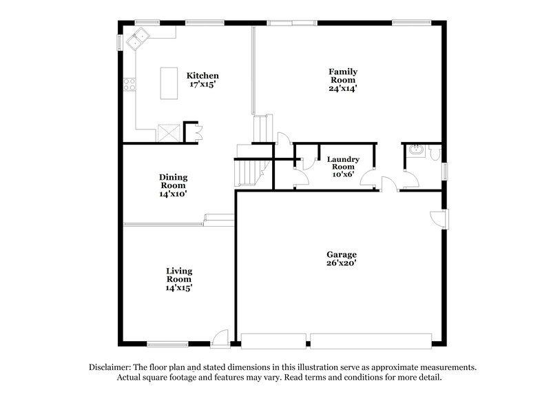 2,380/Mo, 15825 W Redfield Rd Surprise, AZ 85379 Floor Plan View