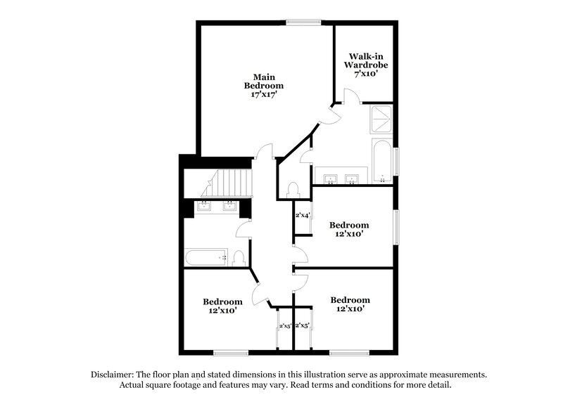 2,380/Mo, 15825 W Redfield Rd Surprise, AZ 85379 Floor Plan View 2