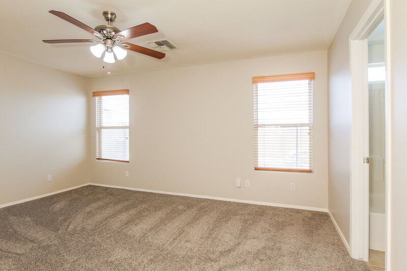 1,910/Mo, 15066 W Buchanan St Goodyear, AZ 85338 Main Bedroom View