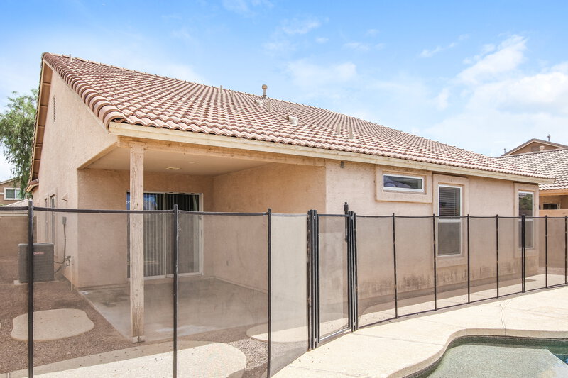 1,910/Mo, 15066 W Buchanan St Goodyear, AZ 85338 Rear View
