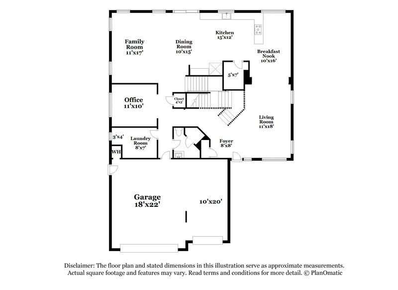 2,685/Mo, 13311 W Stella Ln Litchfield Park, AZ 85340 Floorplan View