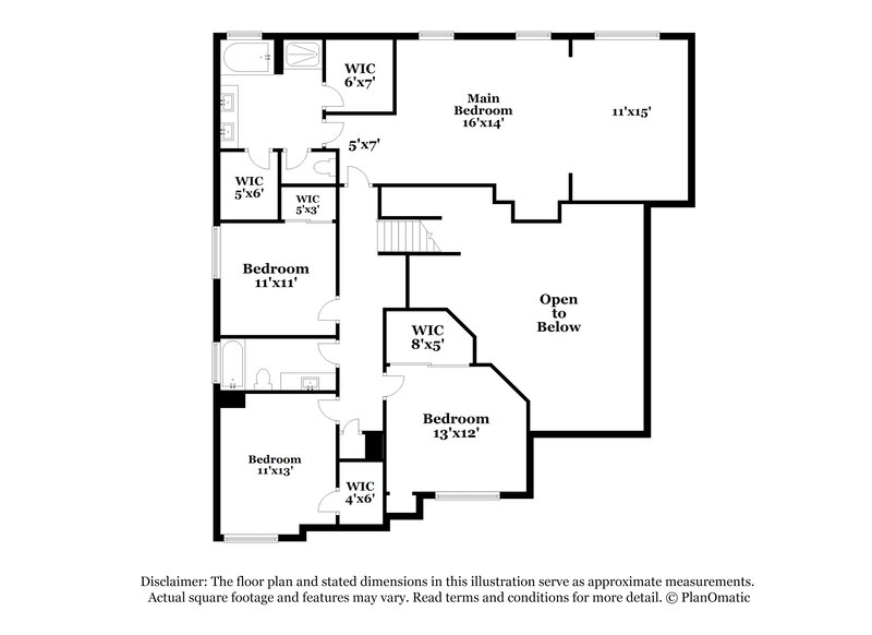 2,505/Mo, 13311 W Stella Ln Litchfield Park, AZ 85340 Floor Plan View 2