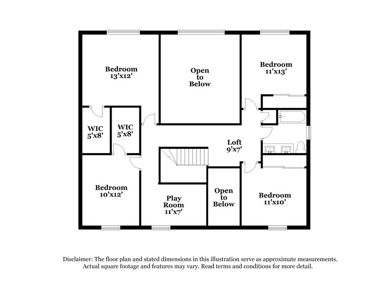 2,660/Mo, 11729 W Grant St Avondale, AZ 85323 Floor Plan View 2