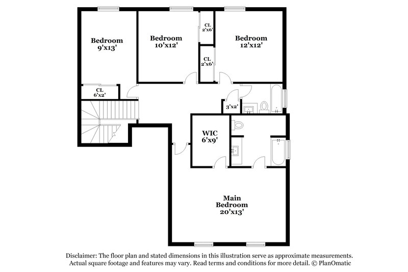 2,410/Mo, 5709 S 34th Ave Phoenix, AZ 85041 Floor Plan View
