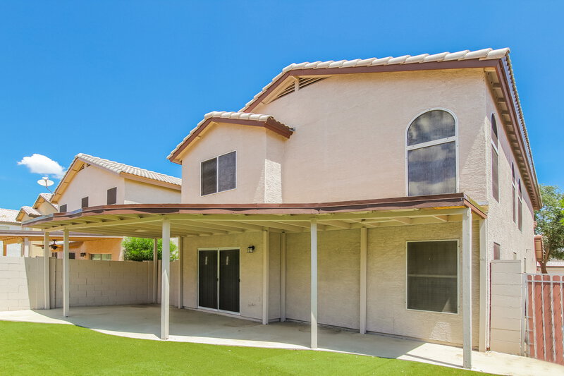 2,355/Mo, 3719 E Inverness Ave Unit 24 Mesa, AZ 85206 Rear View 2