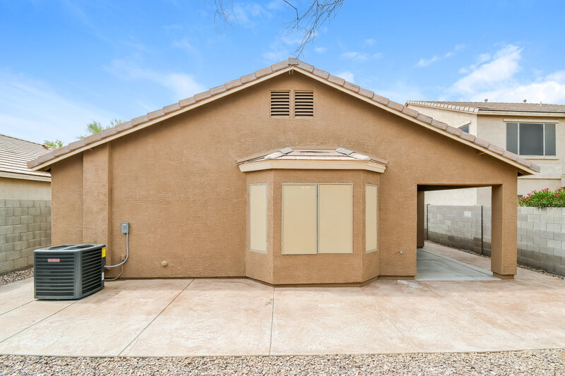 1,935/Mo, 45734 W Dirk St Maricopa, AZ 85139 Rear View