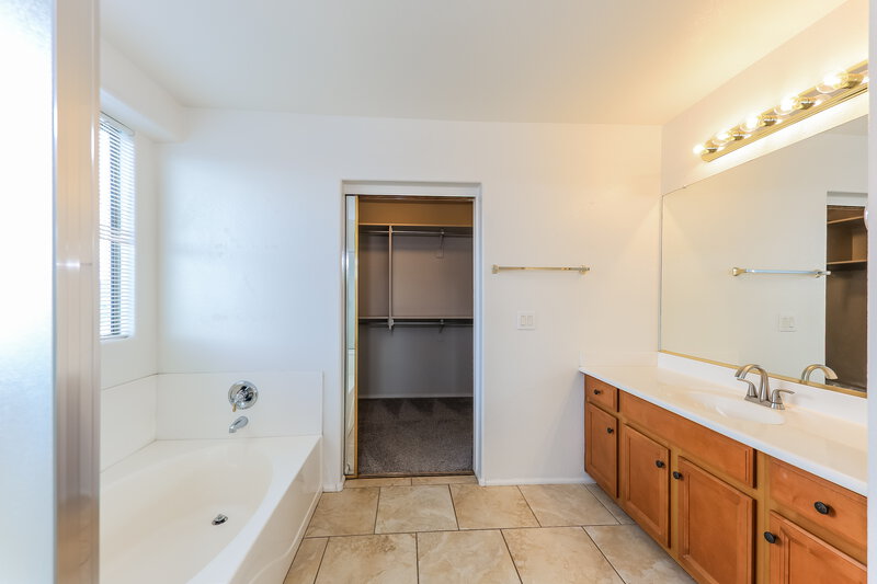 2,255/Mo, 2534 W Blue Sky Dr Phoenix, AZ 85085 Main Bathroom View