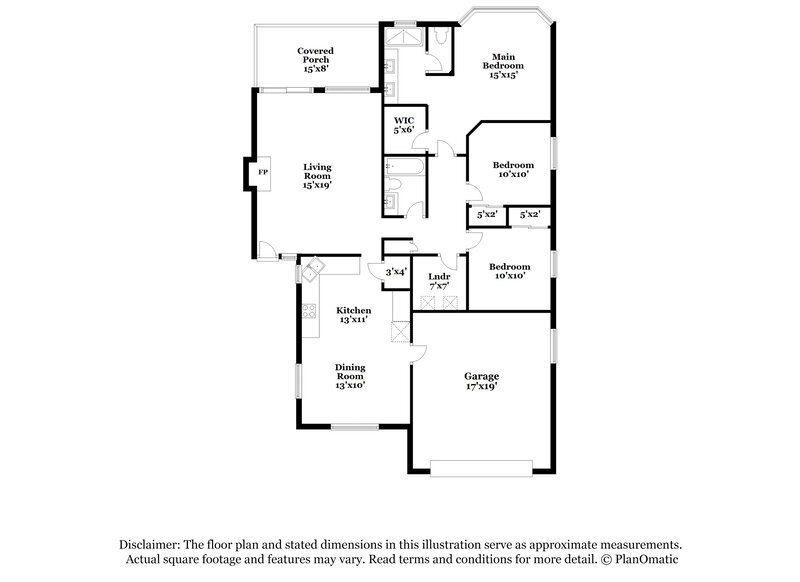 2,160/Mo, 3901 E Barbarita Ave Gilbert, AZ 85234 Floor Plan View