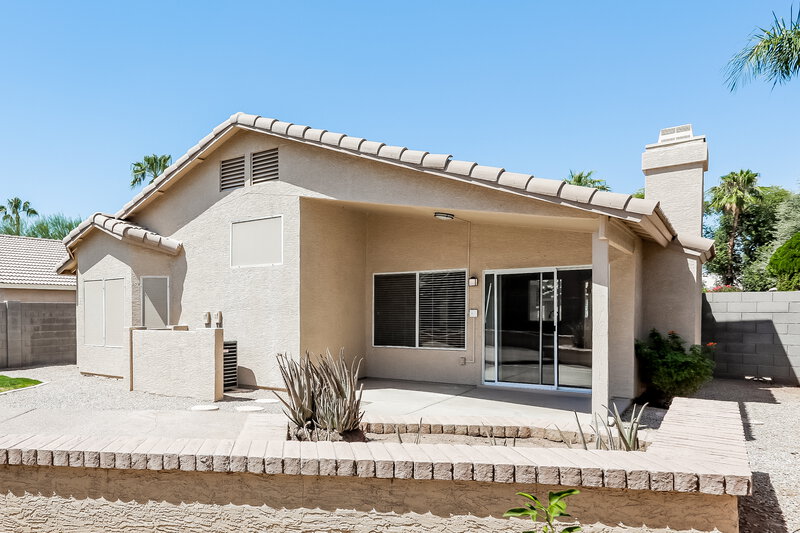 2,160/Mo, 3901 E Barbarita Ave Gilbert, AZ 85234 Rear View