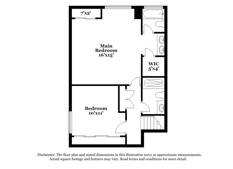 2,300/Mo, 7912 W Colter St Glendale, AZ 85303 Floor Plan View 3