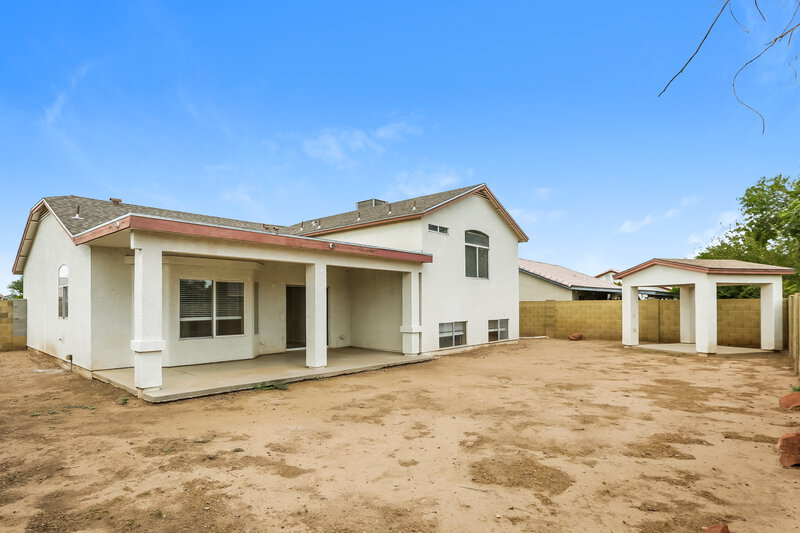2,300/Mo, 7912 W Colter St Glendale, AZ 85303 Rear View