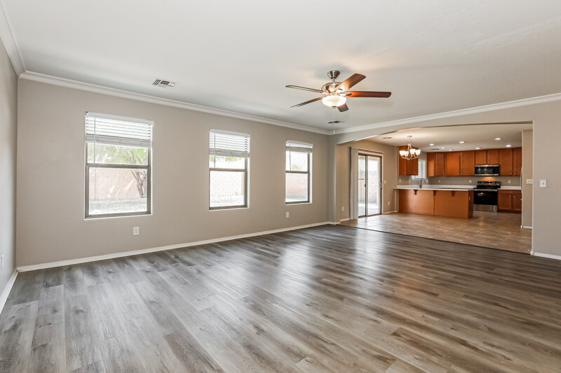 2,490/Mo, 3130 E Cowboy Cove Trl San Tan Valley, AZ 85143 Living Room View 2