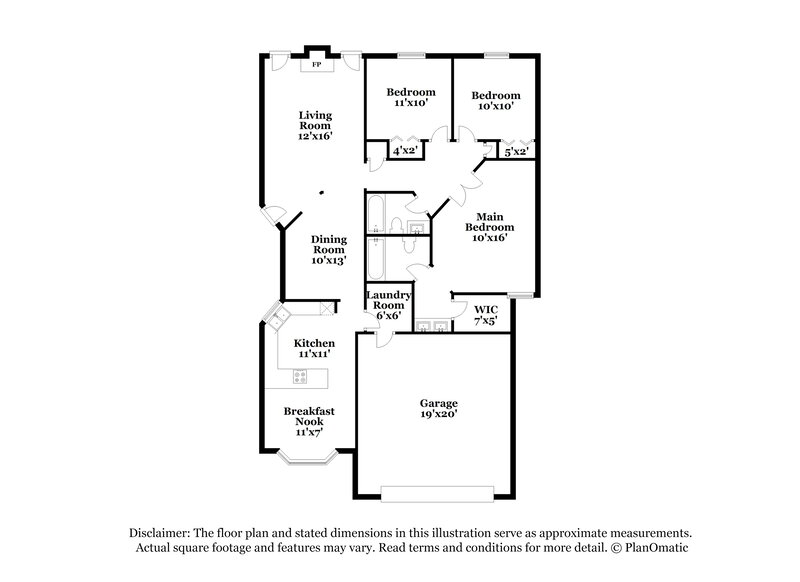 2,815/Mo, 2848 E Brown Rd Unit 31 Mesa, AZ 85213 Floor Plan View
