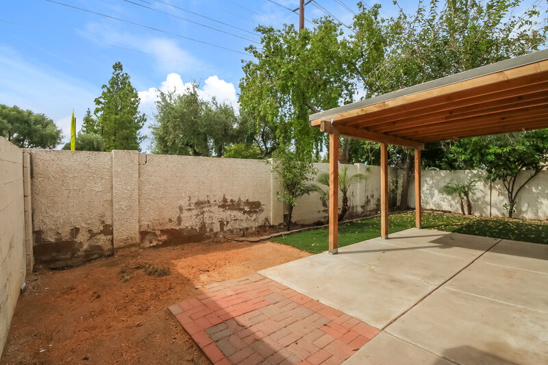 2,815/Mo, 2848 E Brown Rd Unit 31 Mesa, AZ 85213 Rear View