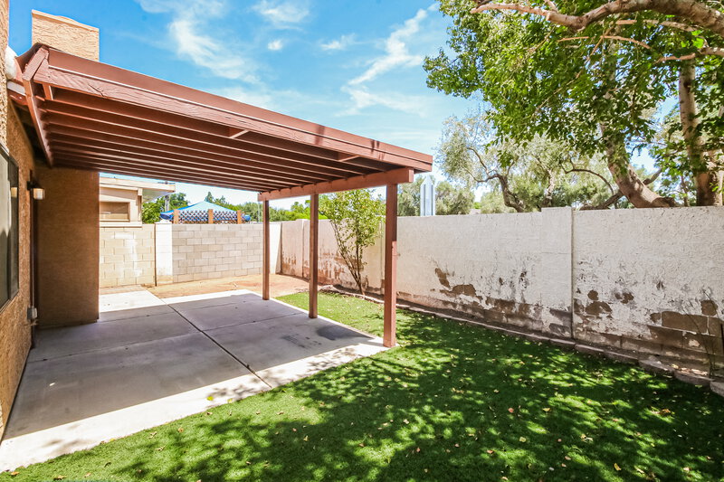 2,415/Mo, 2848 E Brown Rd Unit 31 Mesa, AZ 85213 Rear View 2