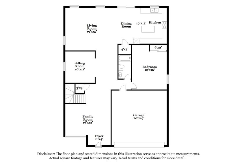 3,040/Mo, 7125 S 68th Gln Laveen, AZ 85339 Floor Plan View