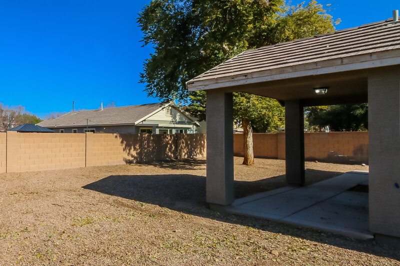 2,290/Mo, 2472 E Los Alamos St Gilbert, AZ 85295 Rear View