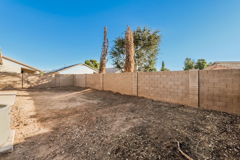 1,825/Mo, 16605 N 162nd Ln Surprise, AZ 85374 Backyard View