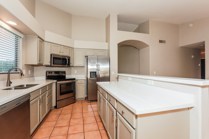 2,295/Mo, 6566 E Fox St Mesa, AZ 85205 Kitchen View 3