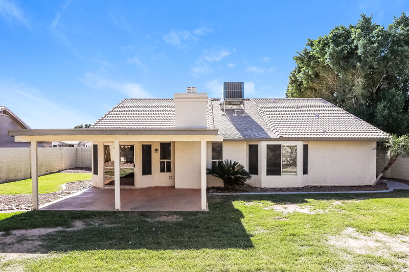 2,295/Mo, 6566 E Fox St Mesa, AZ 85205 Rear View